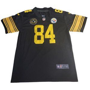 Antonio Brown Pittsburgh Steelers Jersey Nike Stitched Color Rush DMR Patch Mens